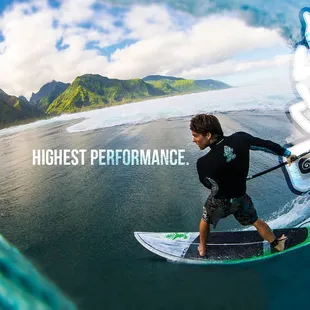 Starboards brushed carbon construction, the highest performance boards available on the market today.