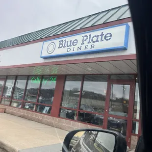 outside