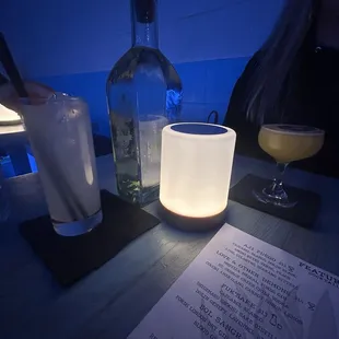 Paloma on the left and Aji Fuego on the right