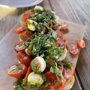 Rustic Bread Bruschetta