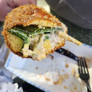 Giant jalapeno popper