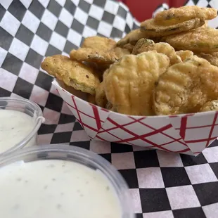 Fried pickles