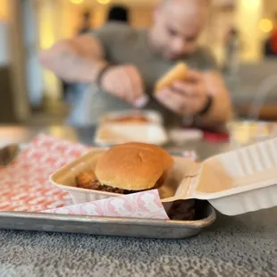 Hot and Sweet Sandwich