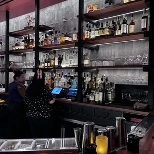 The bar