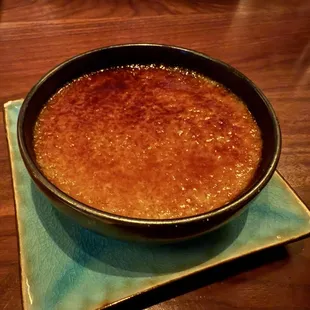 Matcha crème brûlée