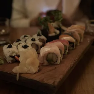 food, sushi, sushi and sashimi, sashimi