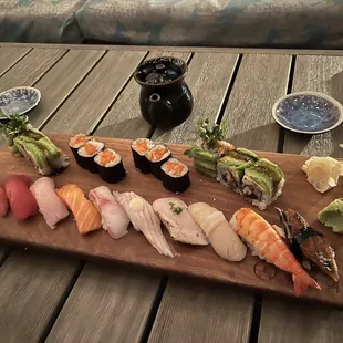 food, sushi and sashimi, sushi, sashimi