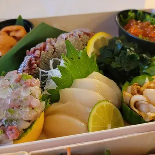 food, sushi and sashimi, sashimi, sushi