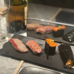 sushi, sushi and sashimi, sashimi, food