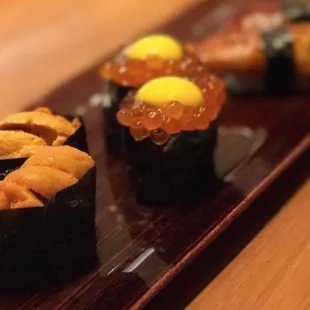 sushi and sashimi, sashimi, sushi, food