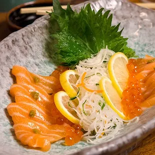 sushi and sashimi, food, sashimi, sushi