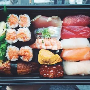 sashimi, sushi, food, sushi and sashimi