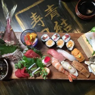 sashimi, sushi and sashimi, food, sushi