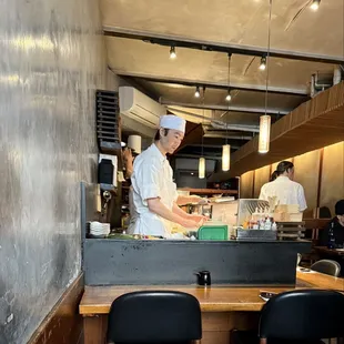 Sushi counter