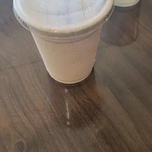 Mango and blueberry smoothie