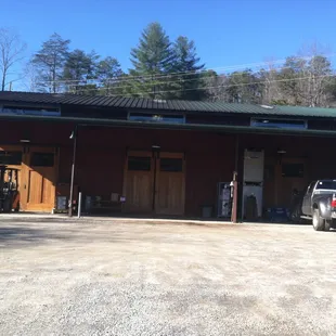 Front of the distillery