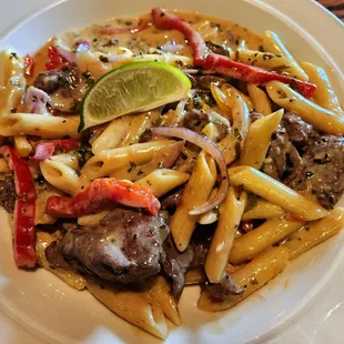 Steak Pasta special (not usually on the menu)