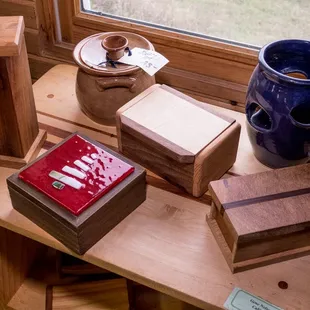 Gene Nelson hand made wooden boxes