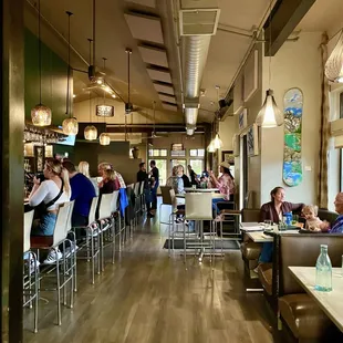 The long view inside !