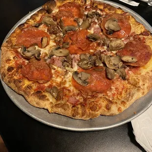 The Boss add pepperoni &amp; basil.