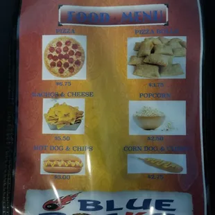 FOOD MENU