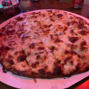 Chicken bacon ranch pizza