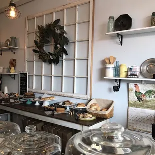 Look at that delectable spread of baked goods!!