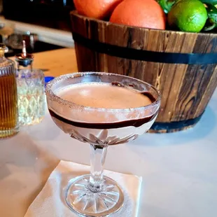 Chocolate martini