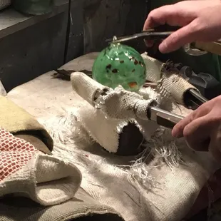Shaping the hoop 2