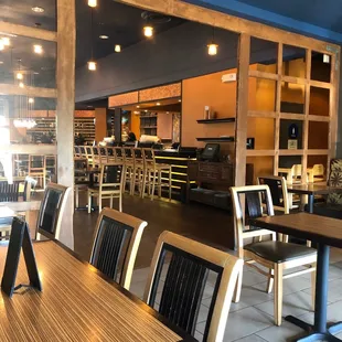 We are definitely socially distant