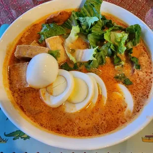 Indonesia Laksa .  Yum.  Cheers.