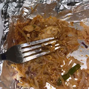 Pad Thai with roach