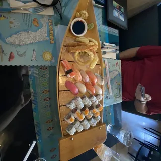Sushi Boat Sushi Dinner