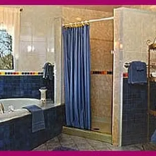 Spacious, private bathrooms