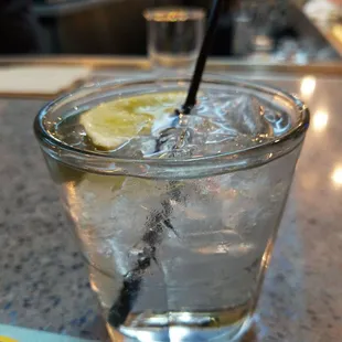 Vodka tonic,  made perfectly