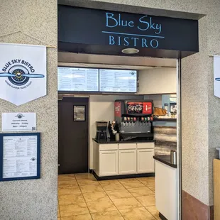 Blue Sky Bistro Entrance