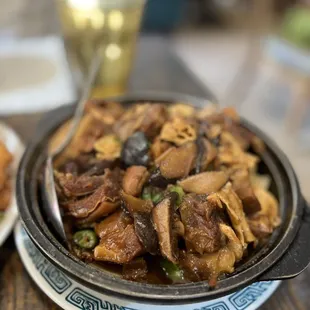 Lamb Clay Pot
