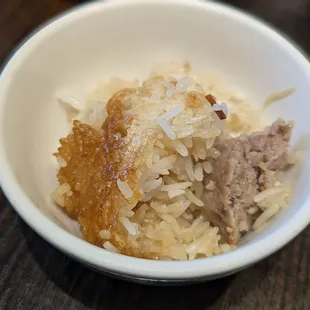 Crispy clay pot rice