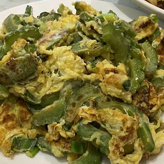 Bitter Melon Scrambled Egg