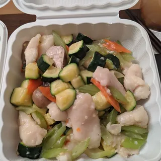 Sauteed Fish Filet with Green