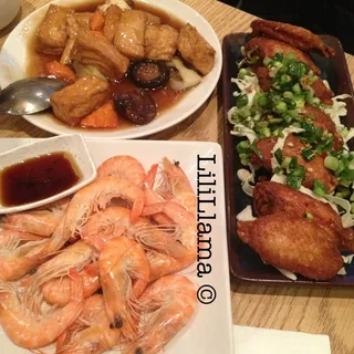 Boiled Prawns