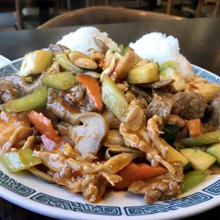Kong Pao 3 Combo Rice Plate