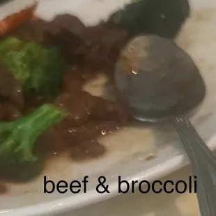 Beef &amp; broccoli