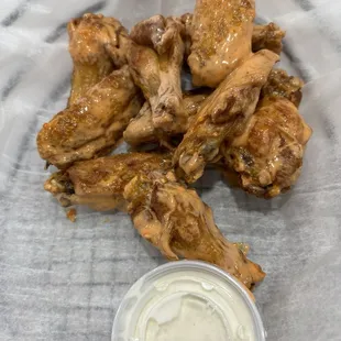 Cajun ranch wings