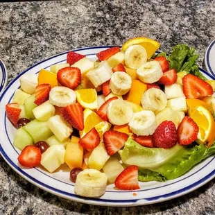Blue Sky's Fresh Fruit and Creamy Blueberry Salad at Blue Sky