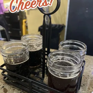 Nice beer flight! Excellent beer.