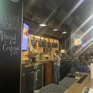 Bar area