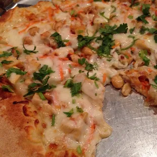 Thai Chicken Pizza
