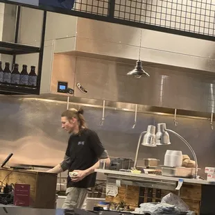 The cook who picked up my food from the floor and placed it back in my To go box!