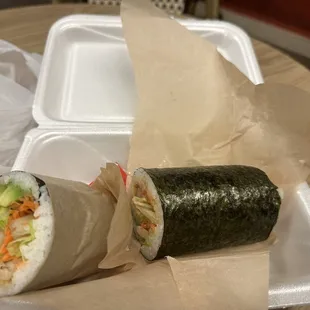 Sushi Burrito - Salmon - no cucumber